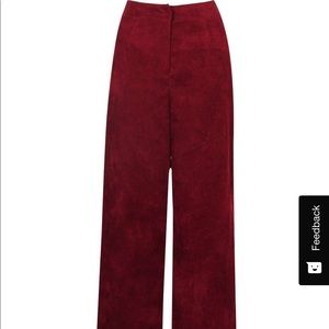 Boohoo Cord Wide Leg Trouser